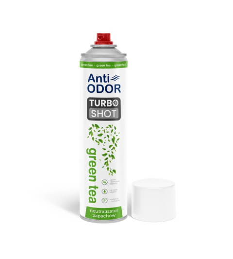 Anti-ODOR Turbo Shot odświeżacz powietrza Green Tea 600 ml